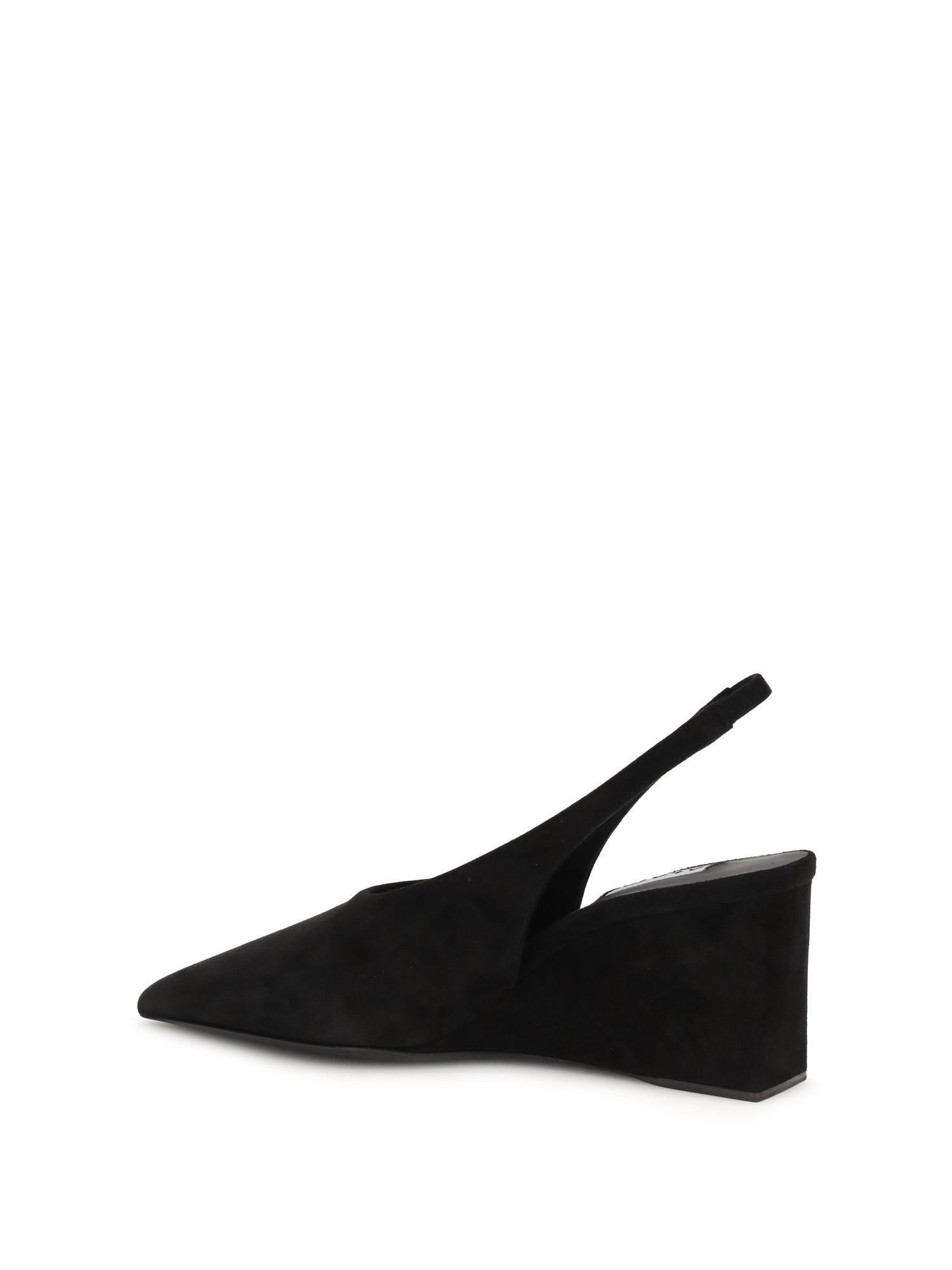 ALAIA 36 cube wedge slingback pump