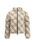 BURBERRY S check down jacket
