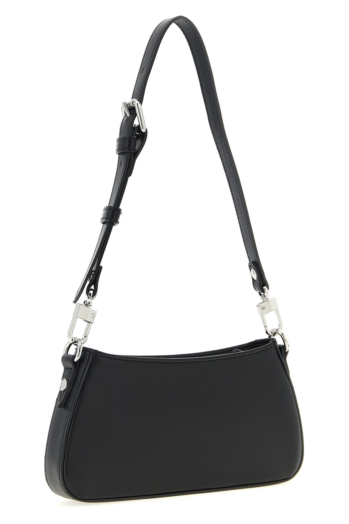 tasha shoulder bag in smooth leather-effect fabric