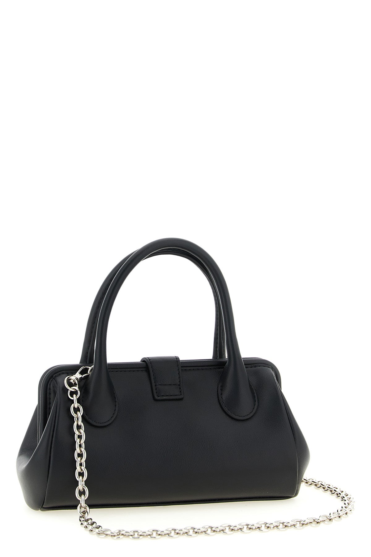 pamela handbag in imitation leather lined