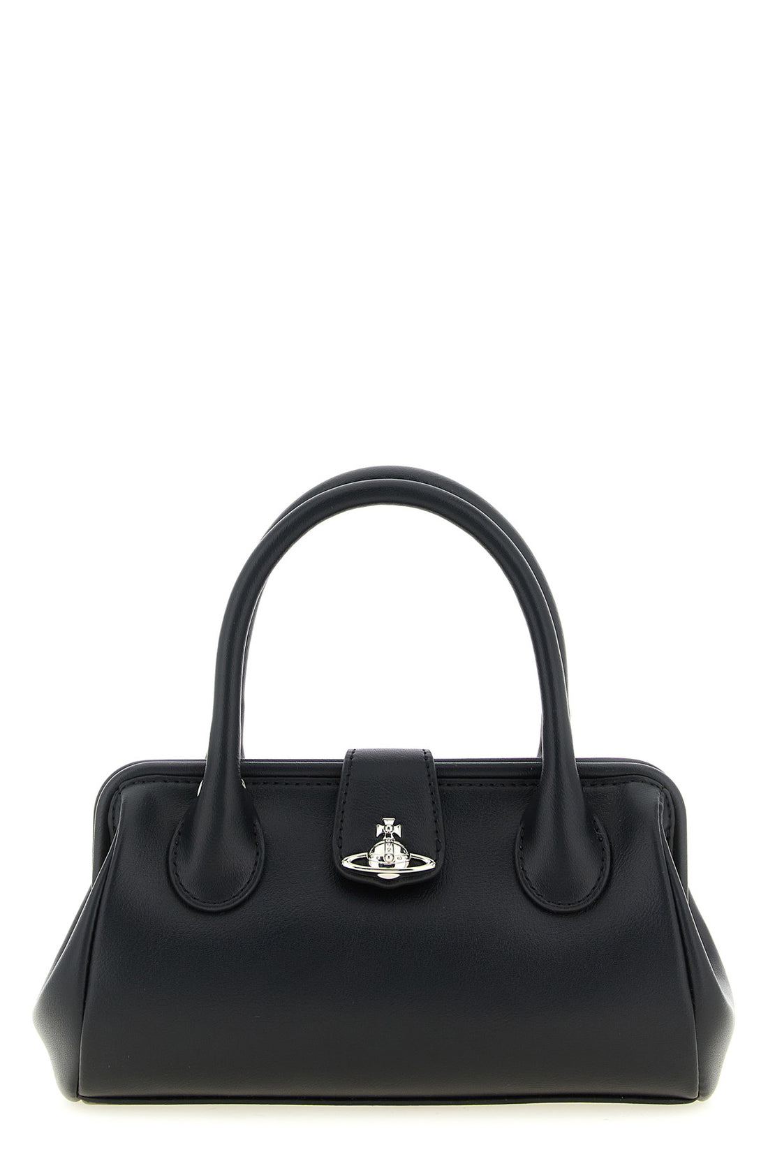 VIVIENNE WESTWOOD OS pamela handbag in imitation leather lined