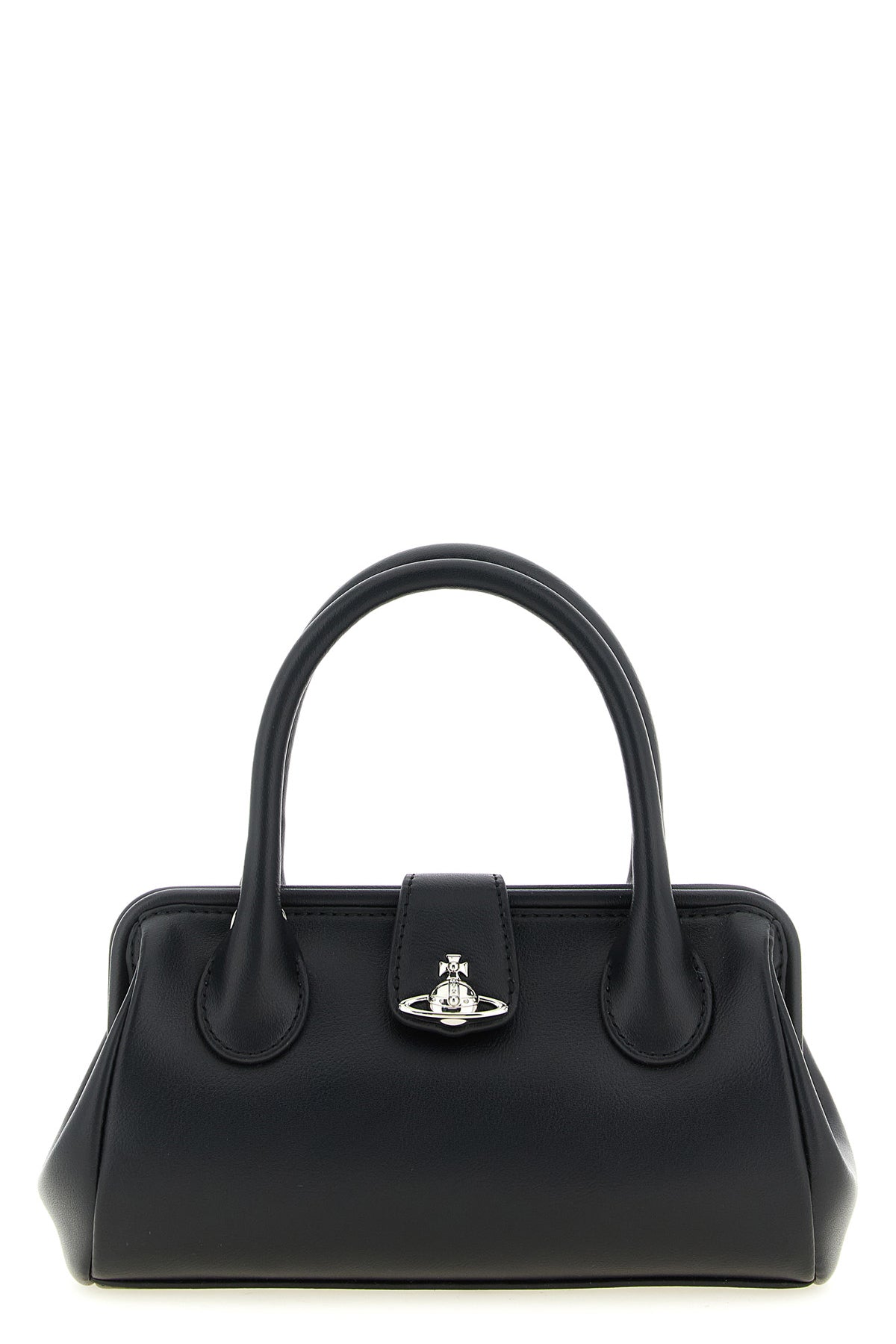 pamela handbag in imitation leather lined