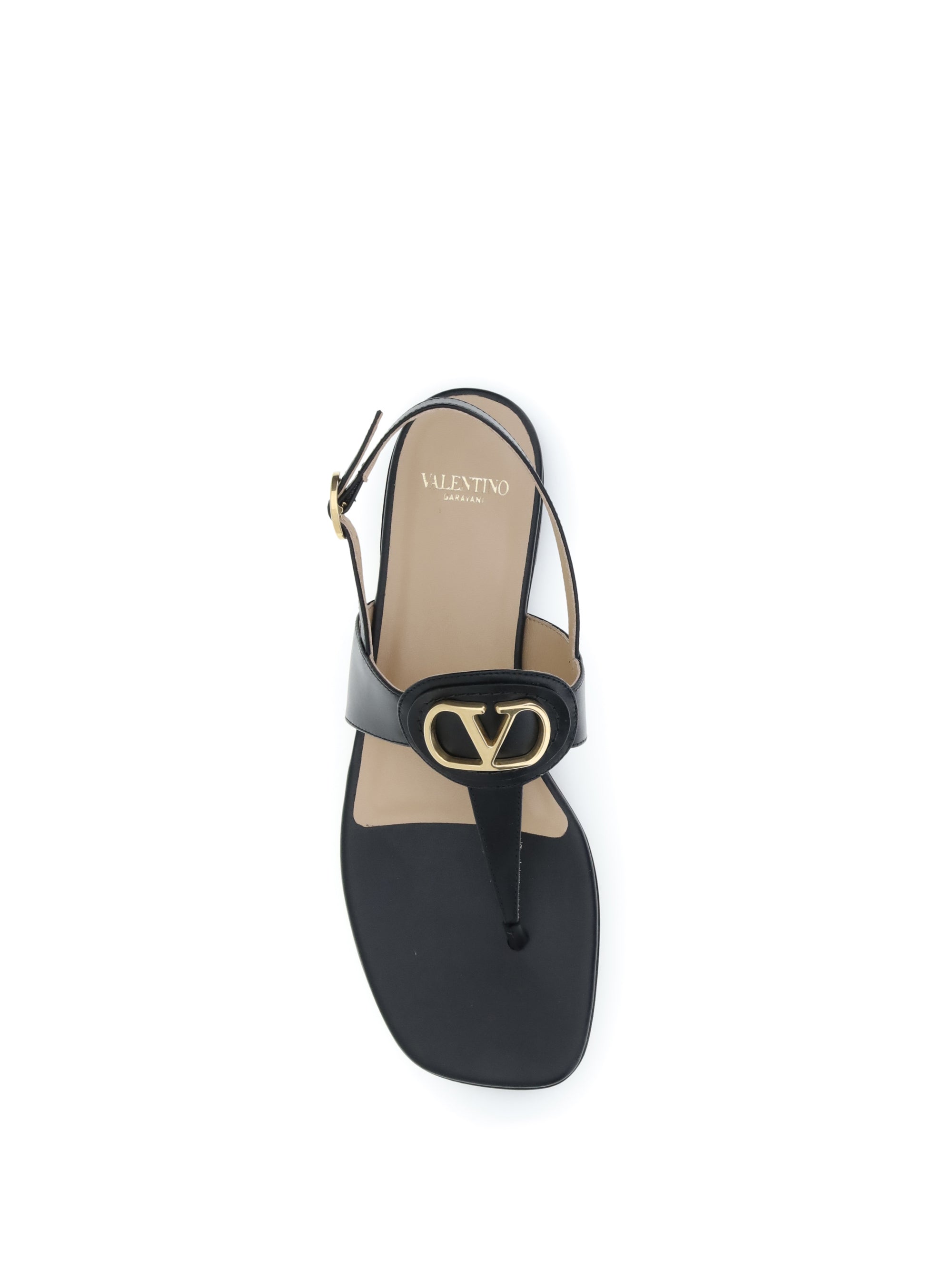 VALENTINO GARAVANI 36 leather thong sandals