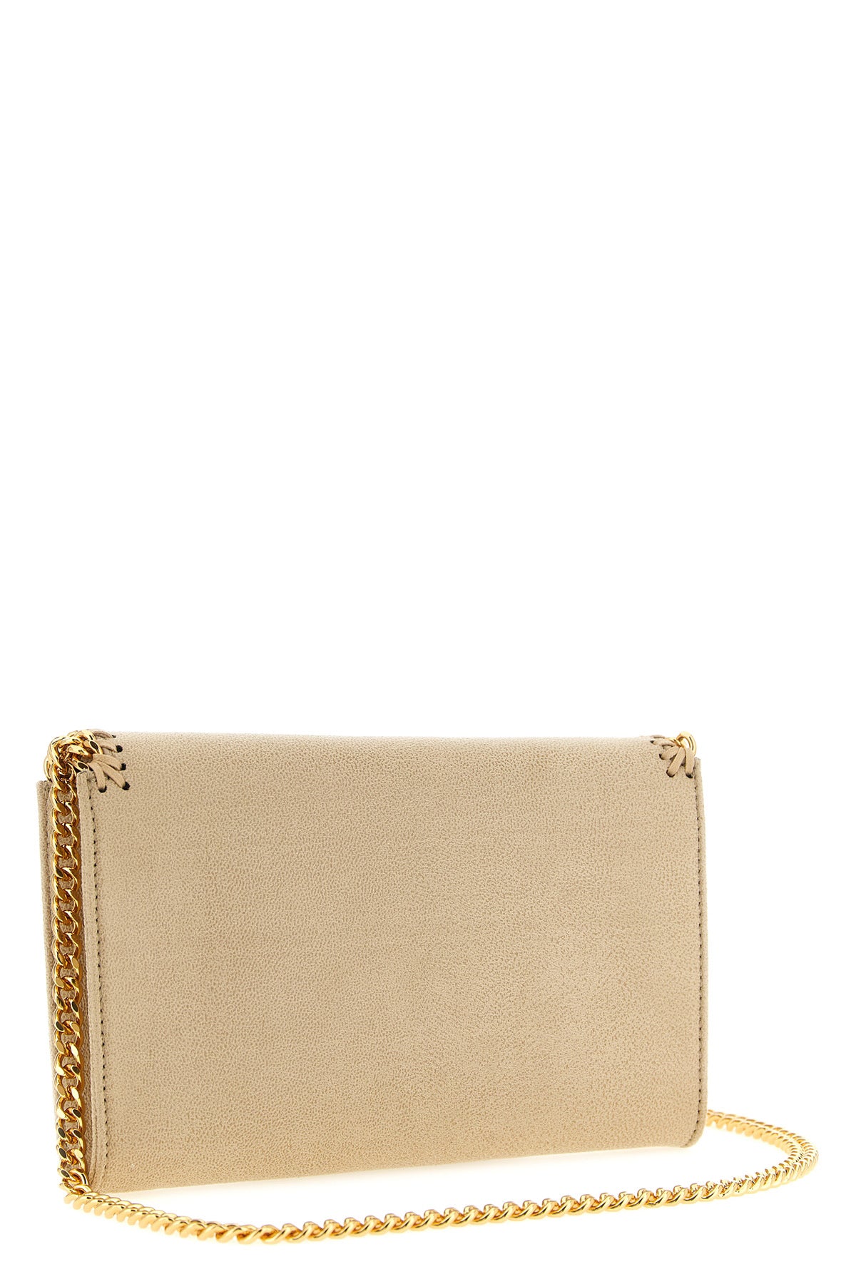 shaggy deer vegan fabric wallet on chain