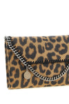 the stella mccartney falabella clutch bag stands out for its compact rectangul
