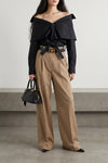 bb thin leather belt