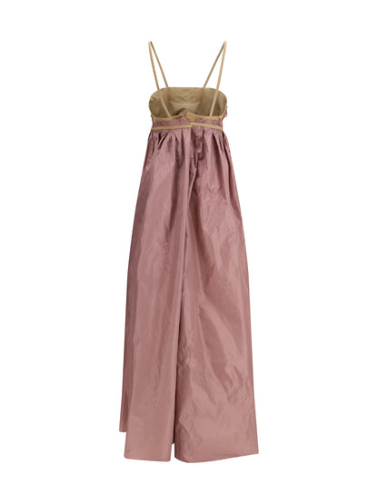 DI STAVNITSER 36 taffeta maxi dress