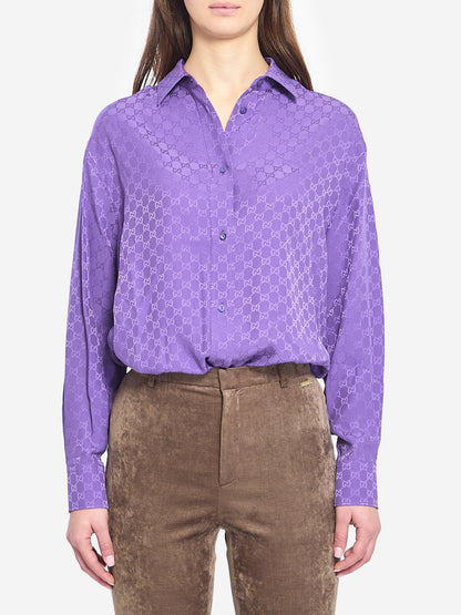 GUCCI 40 gg monogram shirt