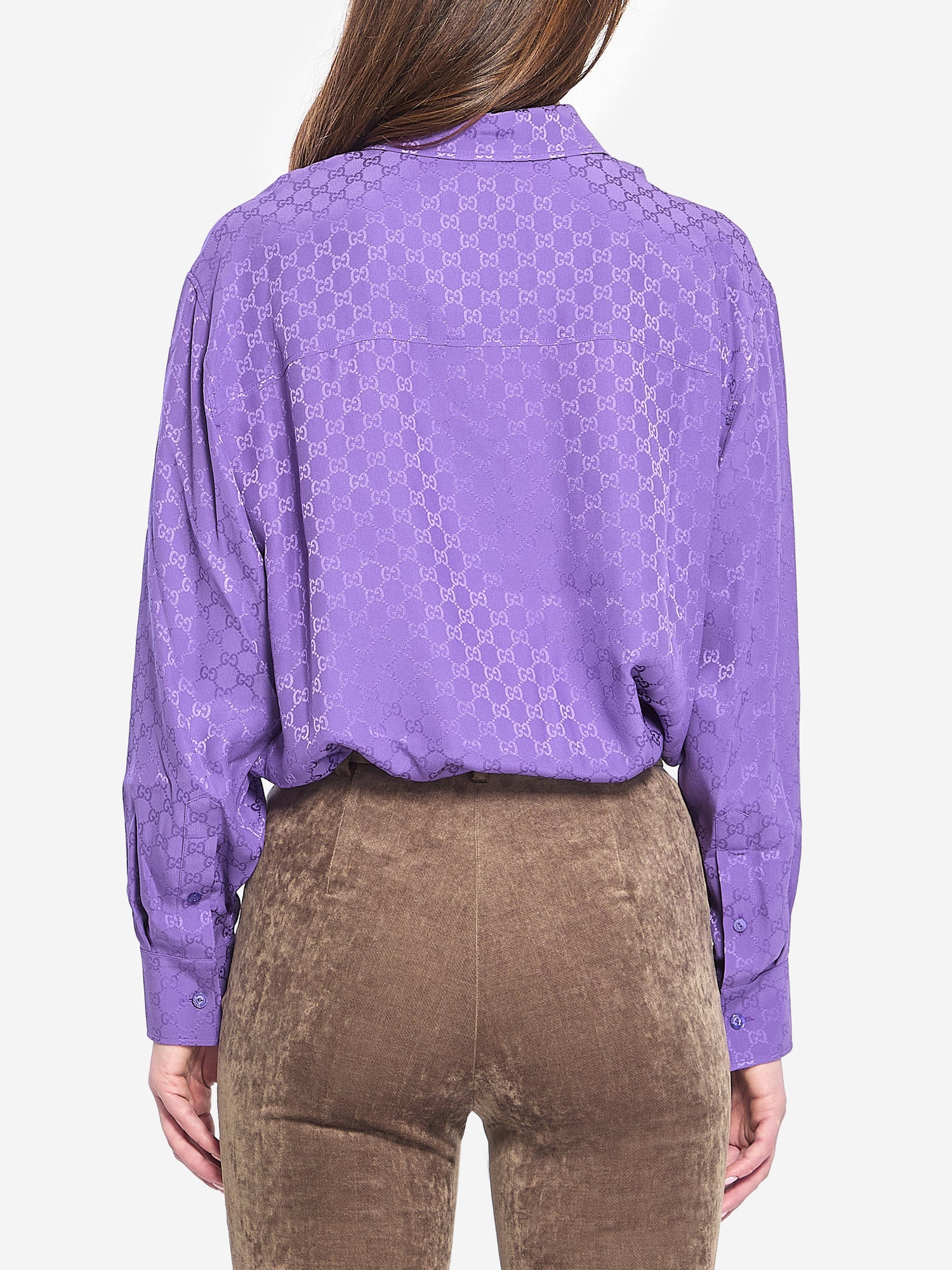 GUCCI 40 gg monogram shirt