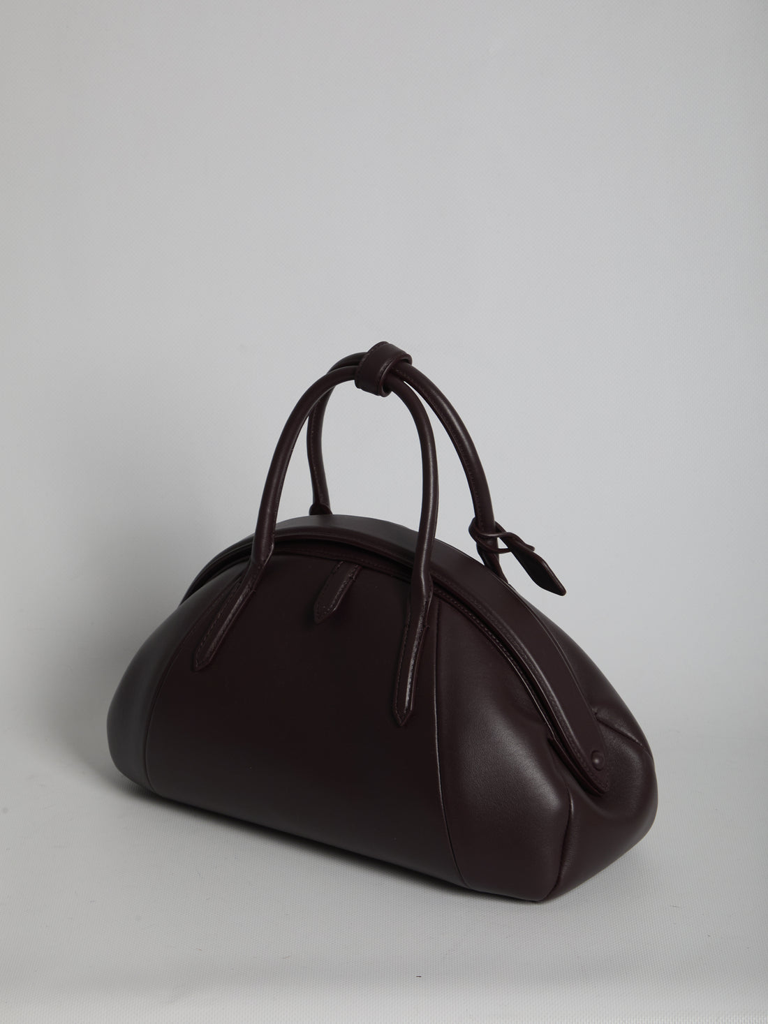 ALAIA OS top handle leather bag 