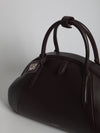top handle leather bag