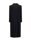 manta coat in mohair and wool blend