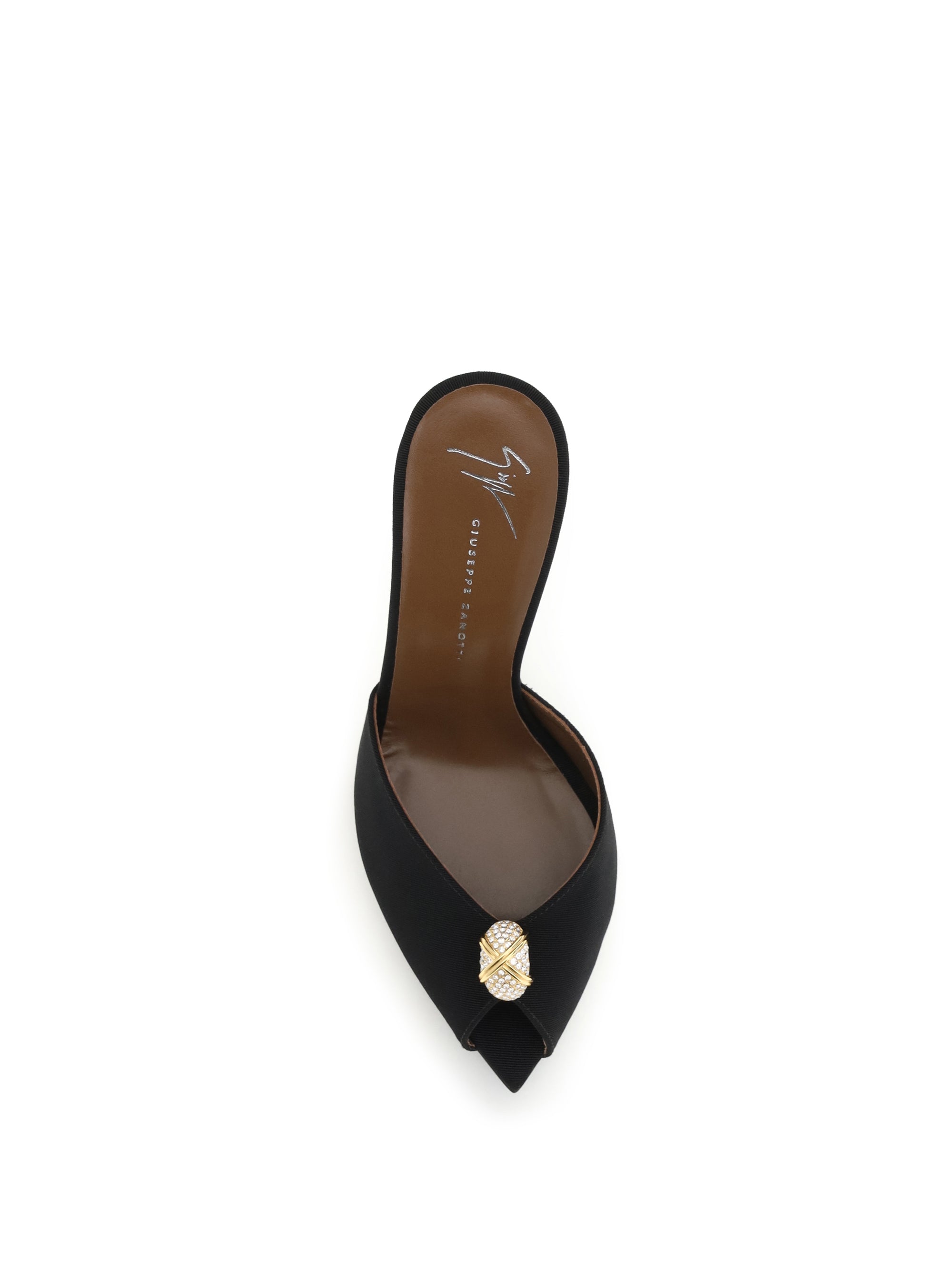 intrigo cocktail mules sandals