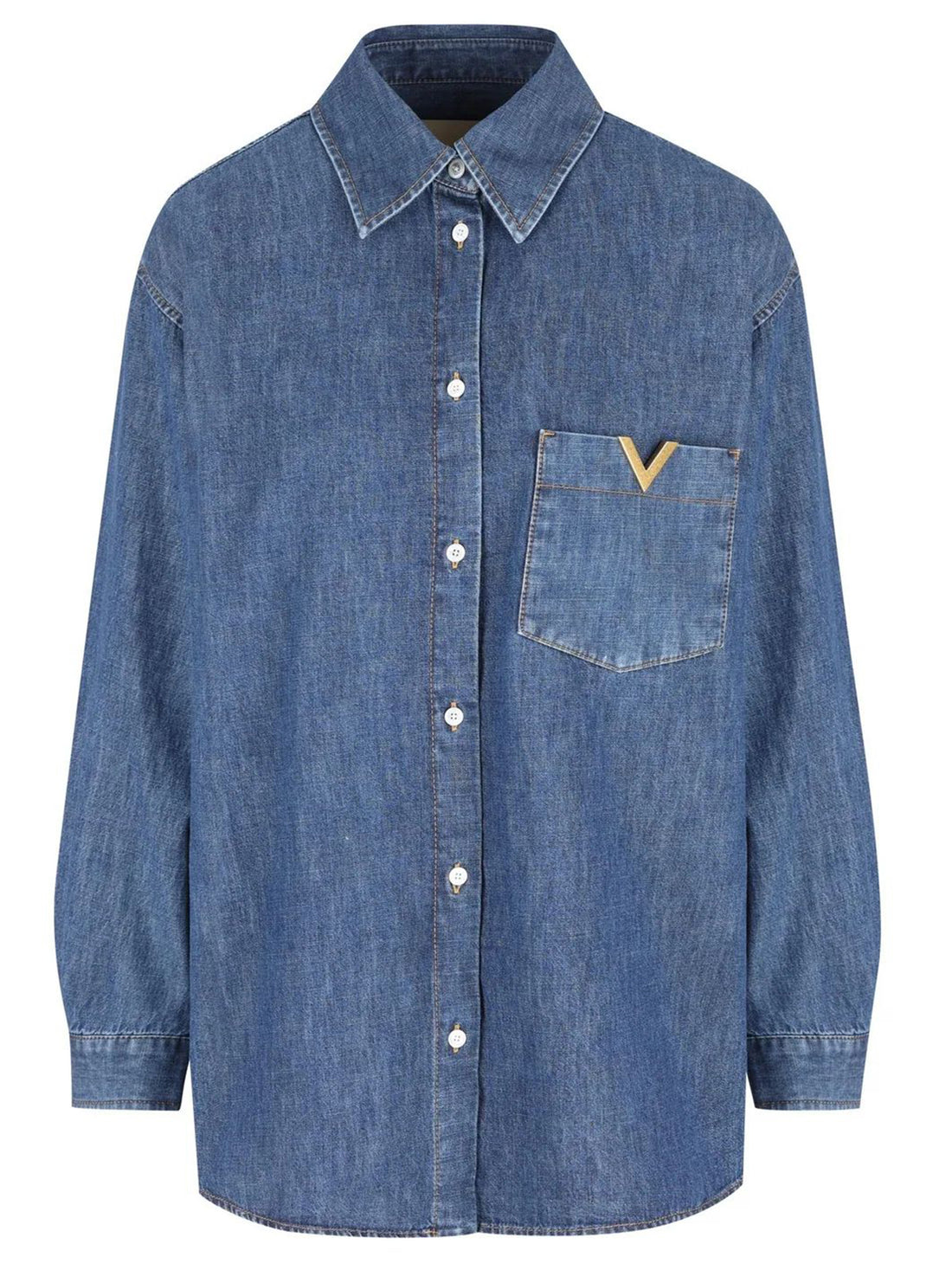 VALENTINO GARAVANI 38 denim shirt 