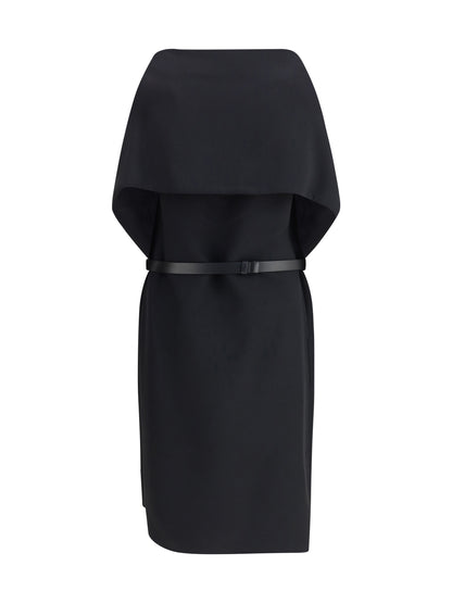 FERRAGAMO 40 belted midi dress 