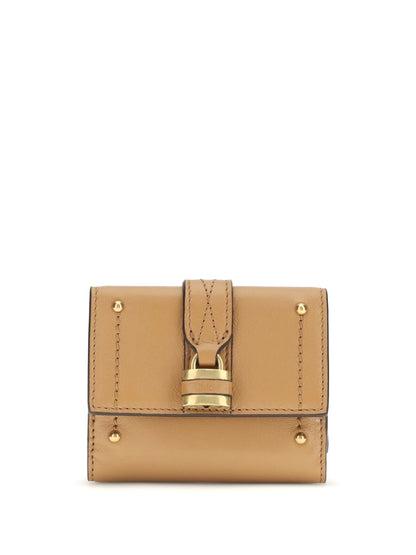 CHLOÉ OS mini trifold wallet 
