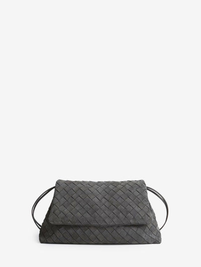 giorno obsidian grey pouch bag