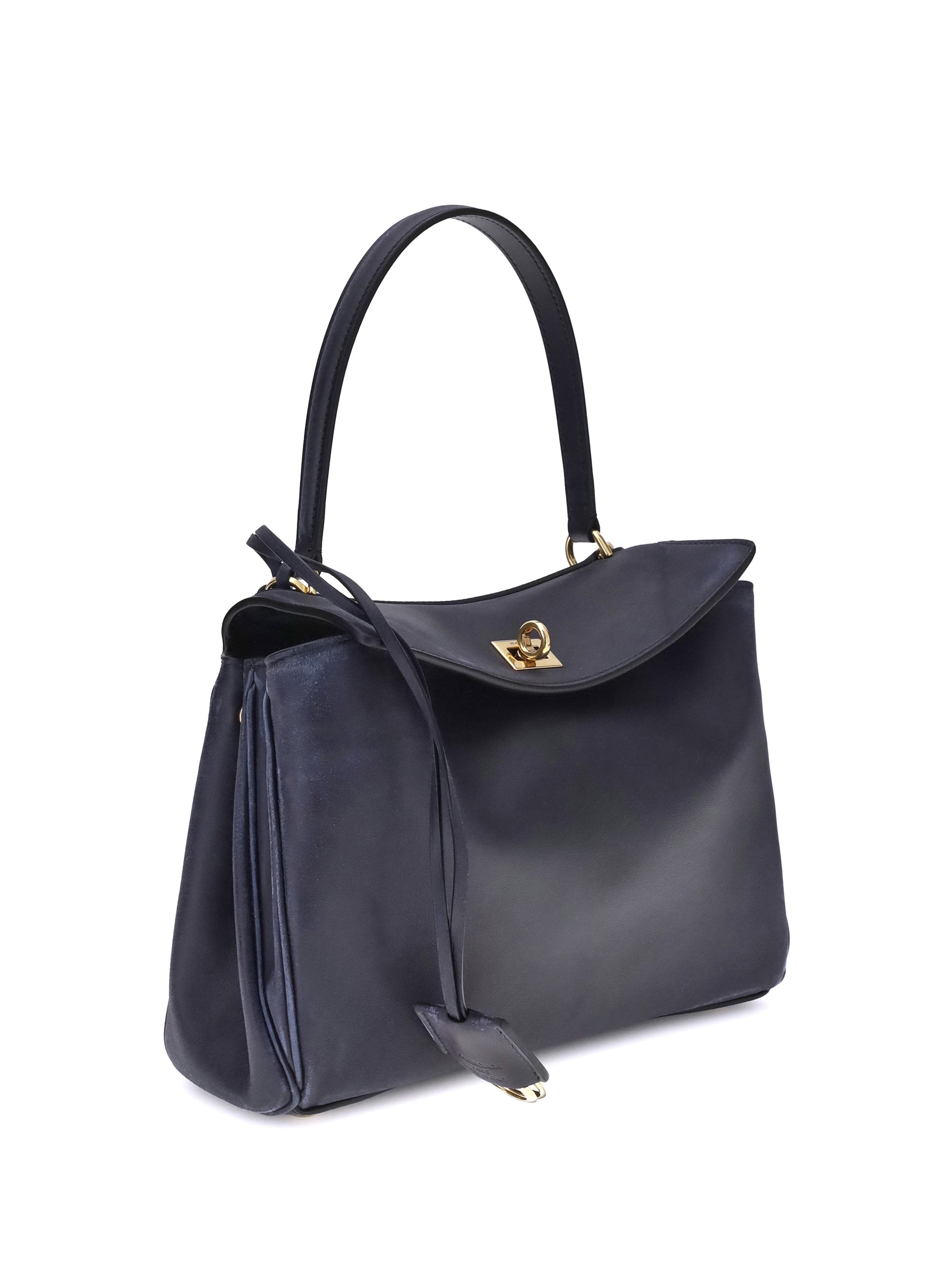 rodeo small shoulder bag in used-effect leather