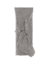 cashmere scarf with monile details