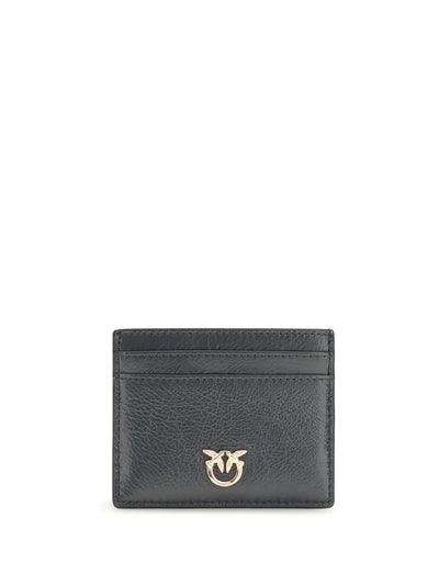 shiny leather card holder