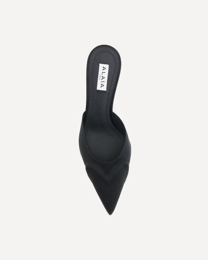 le coeur 3d satin mules