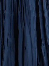 SARA ROKA 40 crinkle-effect design pleated midi skirt