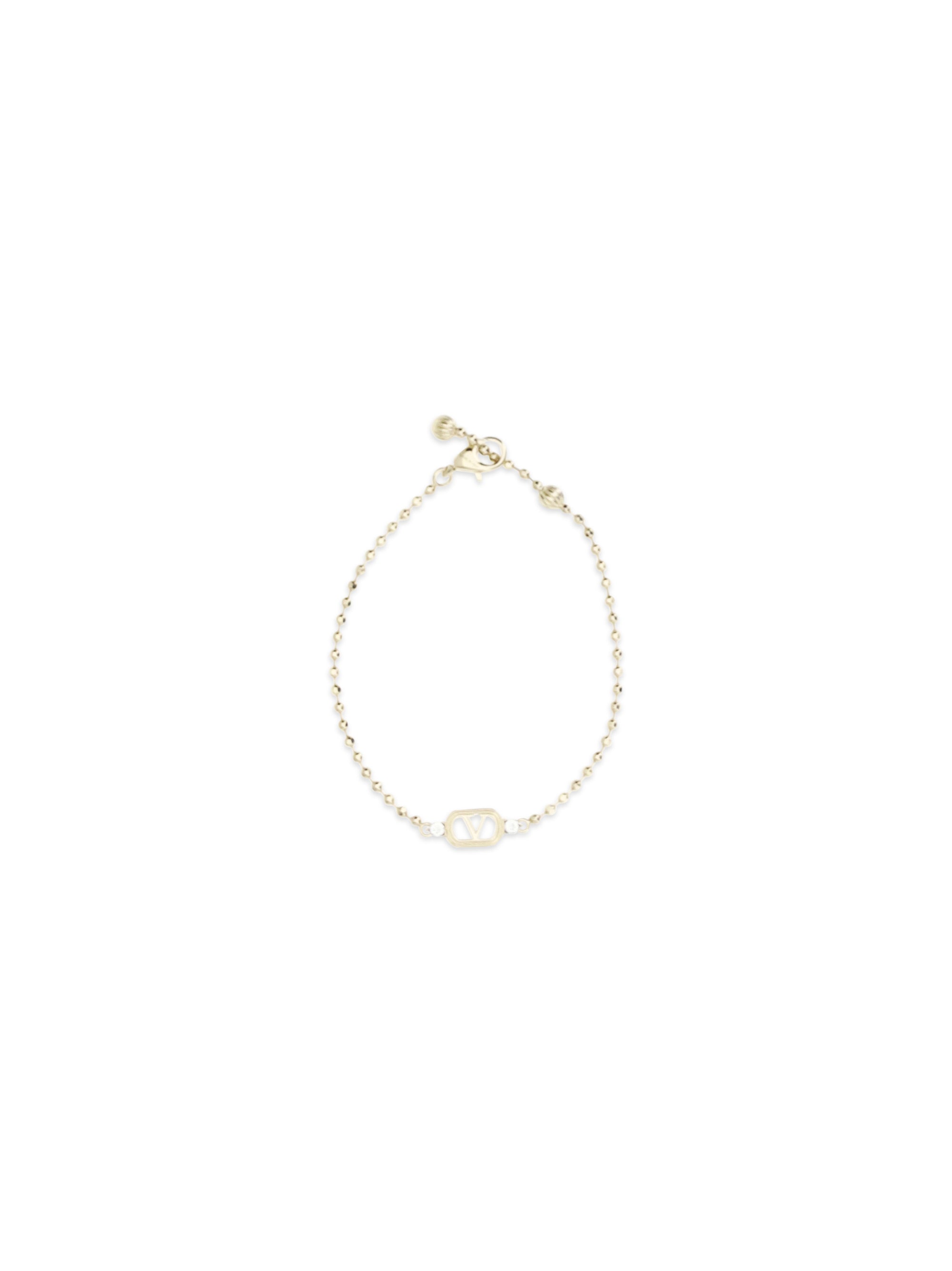 ovalette bracelet in metal and swarovski® crystals