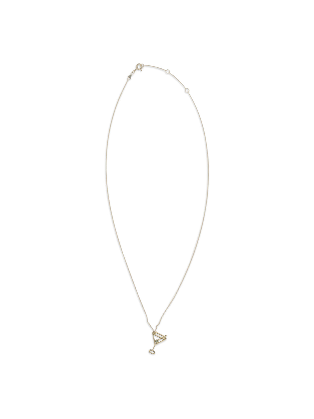 ALIITA OS martini esmeralda necklace