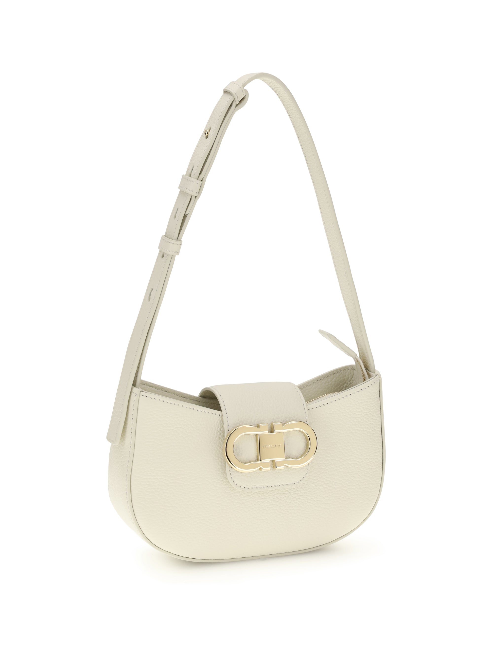 FERRAGAMO OS leather shoulder bag