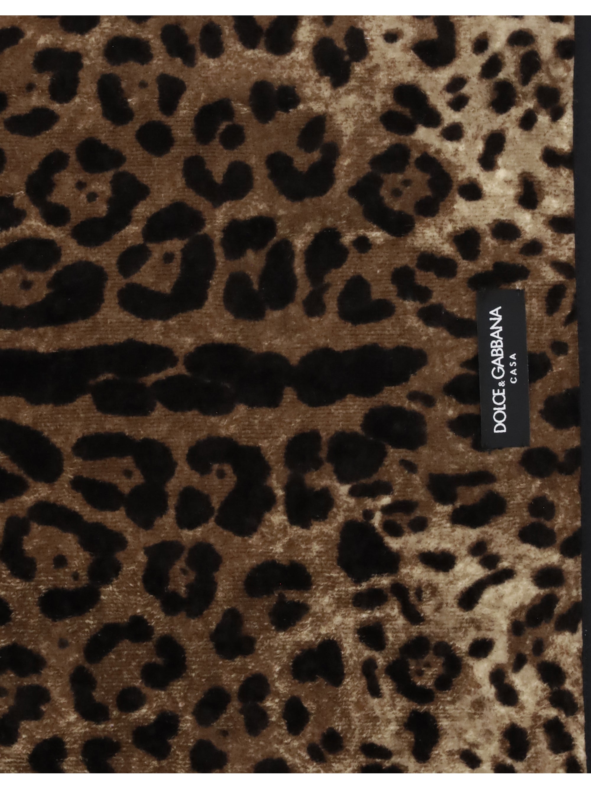 DOLCE &amp; GABBANA OS cotton terry face towel 