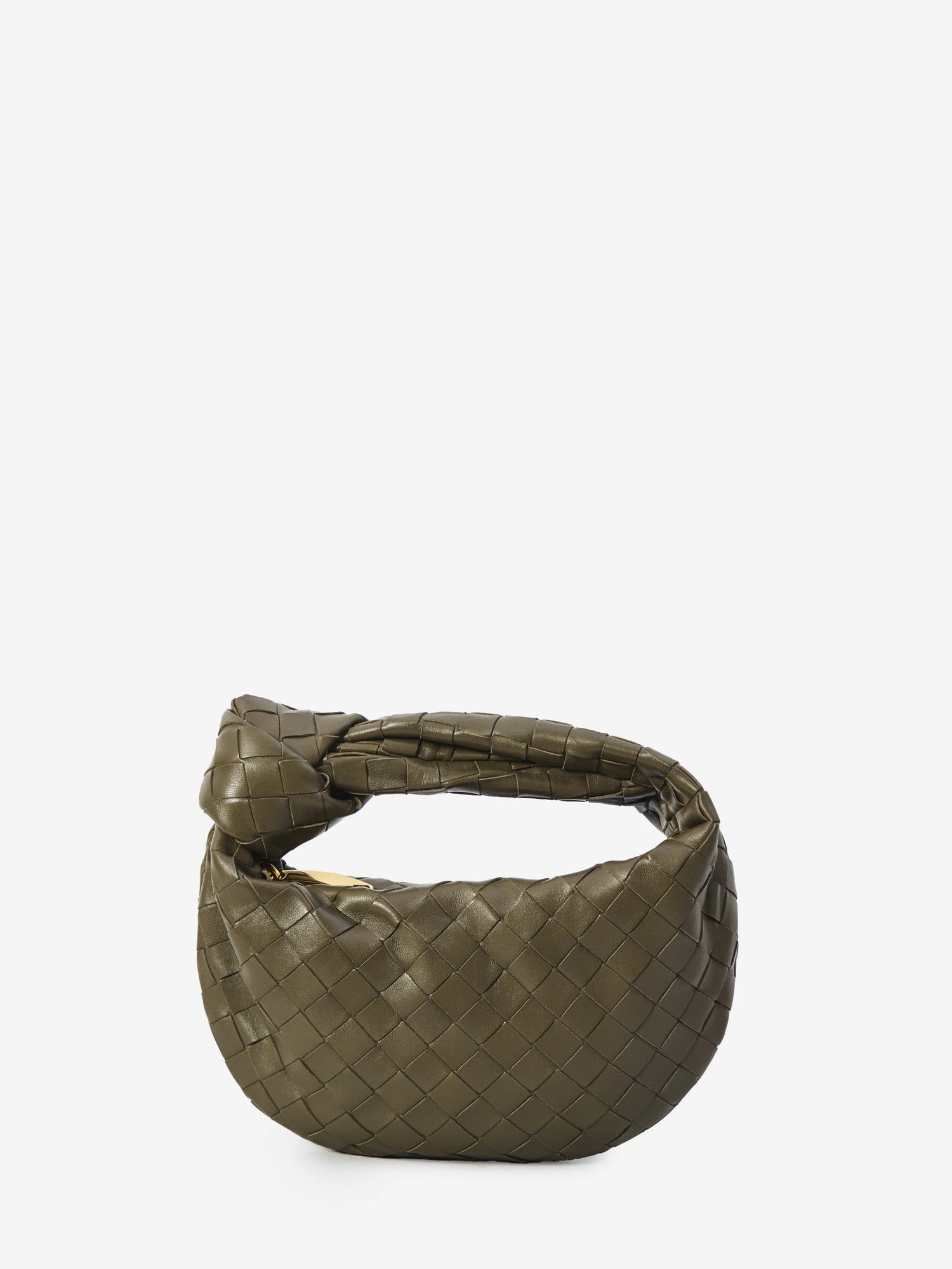 BOTTEGA VENETA OS green mini jodie bag