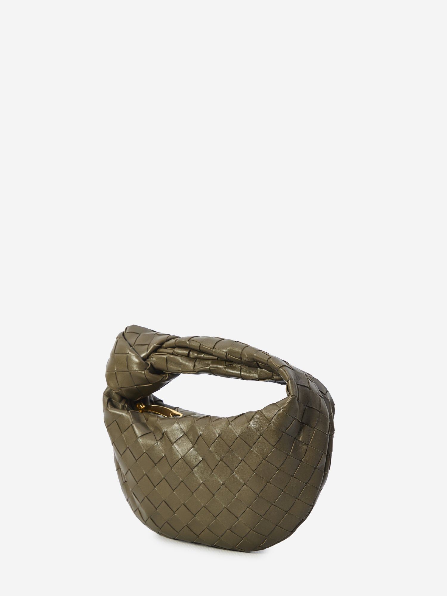 BOTTEGA VENETA OS green mini jodie bag