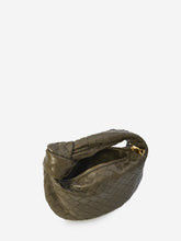 BOTTEGA VENETA OS green mini jodie bag