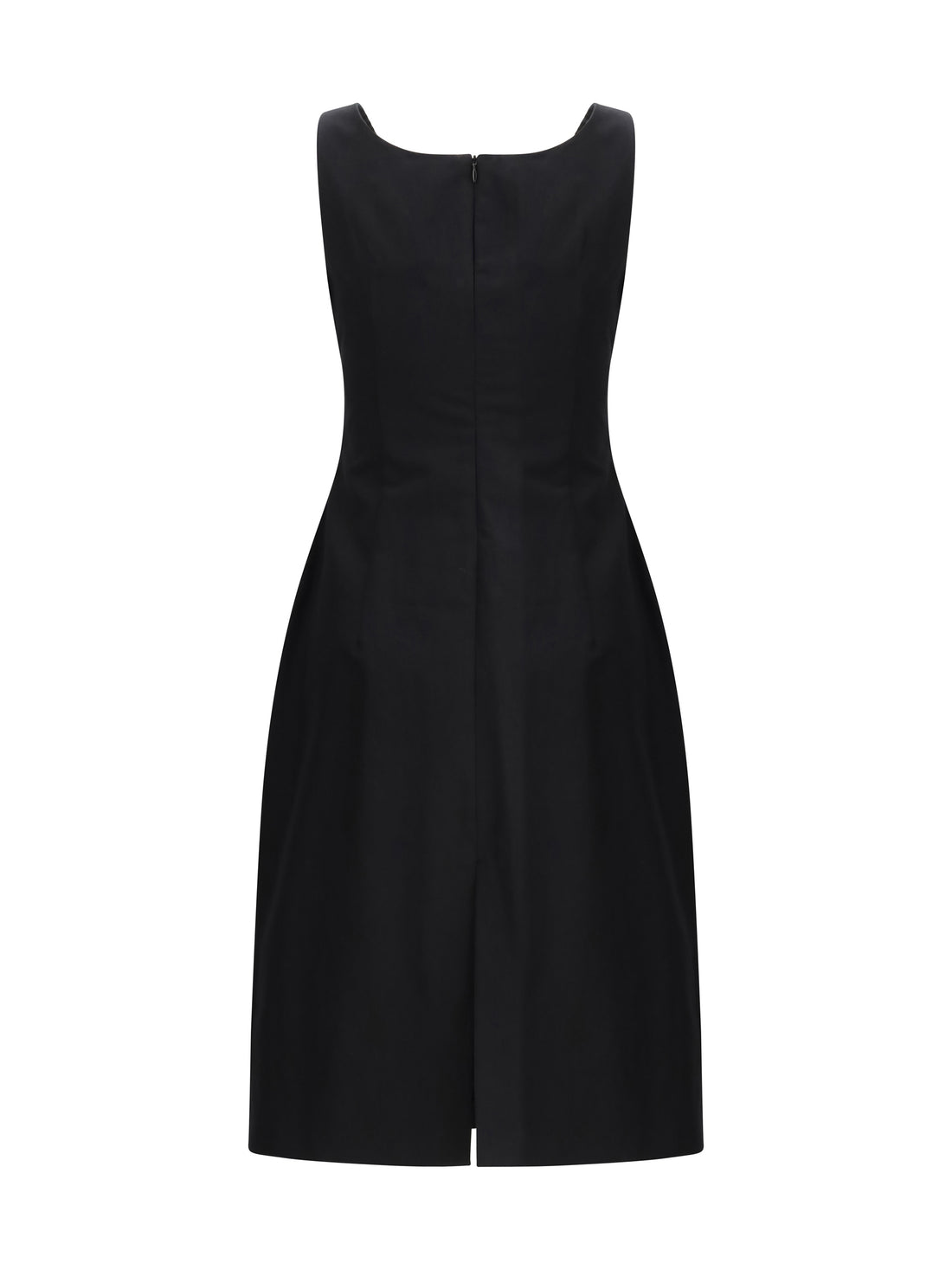 MAGDA BUTRYM 36 sleeveless dress with a draped neckline 