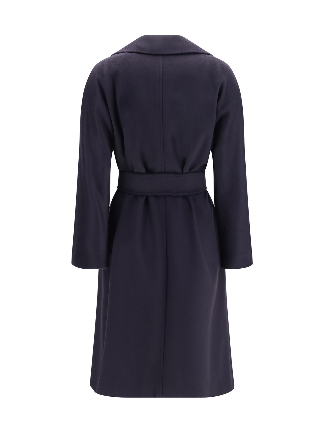 MAX MARA STUDIO 40 wool coat with peak lapels