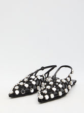 THE ATTICO 39 grid ballerina