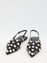 THE ATTICO 39 grid ballerina