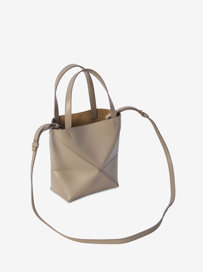 LOEWE OS puzzle fold tote mini bag