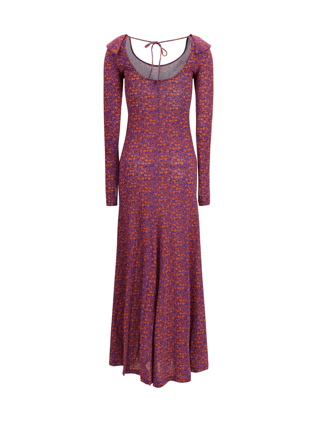 KRISTINA TI M patterned jersey dress