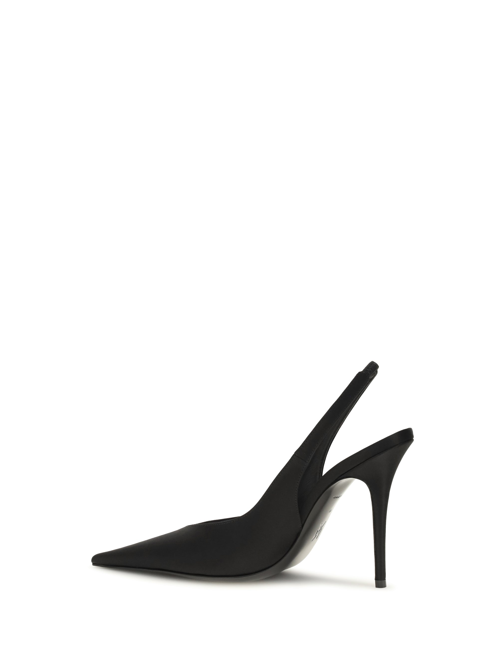 anok satin slingback pumps