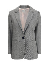 FORTE_FORTE I chic chevron wool jacket