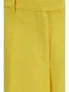 wide-leg pants with all-over jacquard pattern