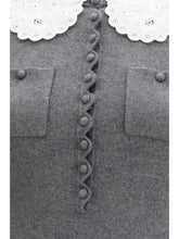 SELF-PORTRAIT S knit mini dress