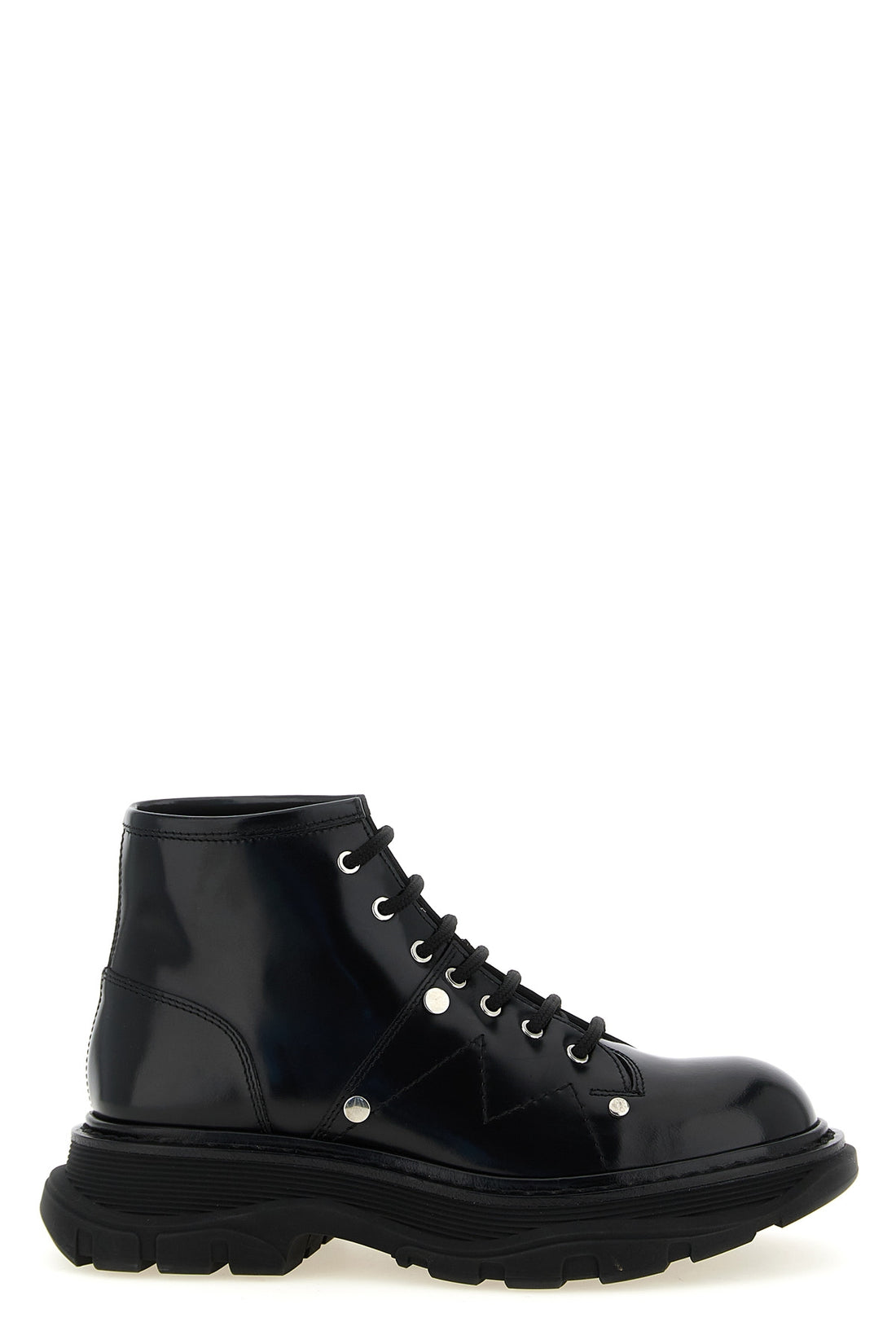 ALEXANDER MCQUEEN 35.5 alexander mcqueen leather ankle boots