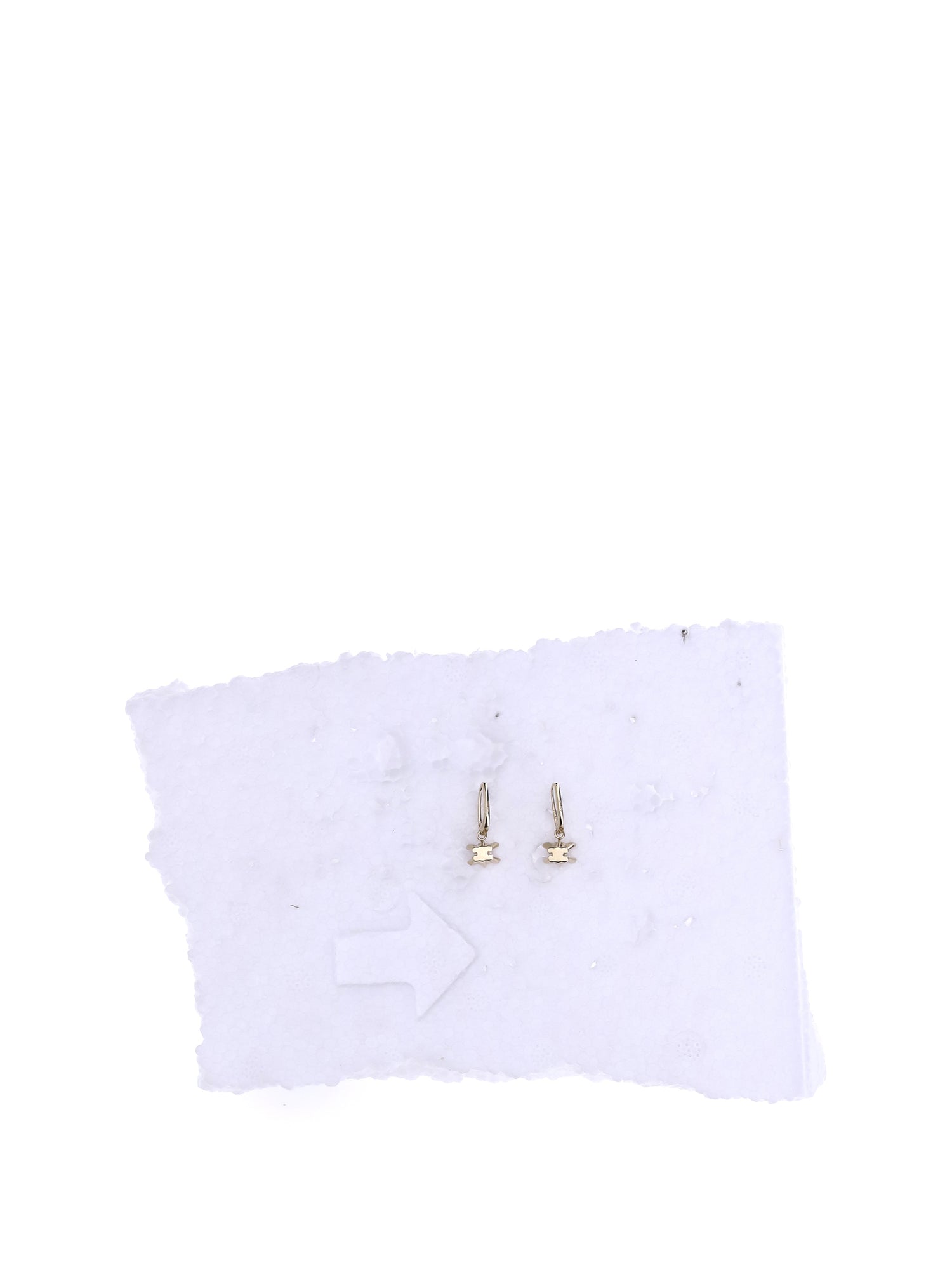 CELINE OS sparkle earrings