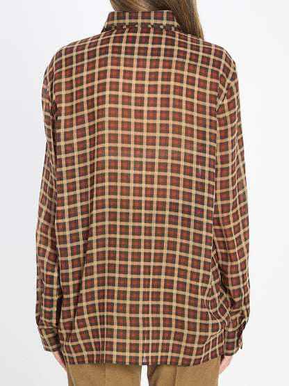SAINT LAURENT 40 cassandre shirt 