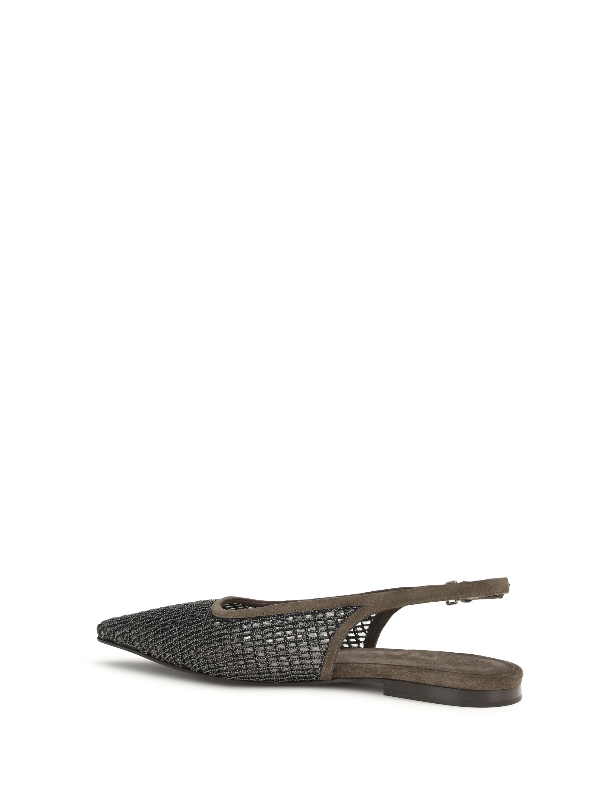 pointed slingback ballerinas