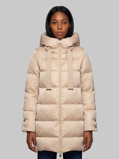 a-shape puffer jacket