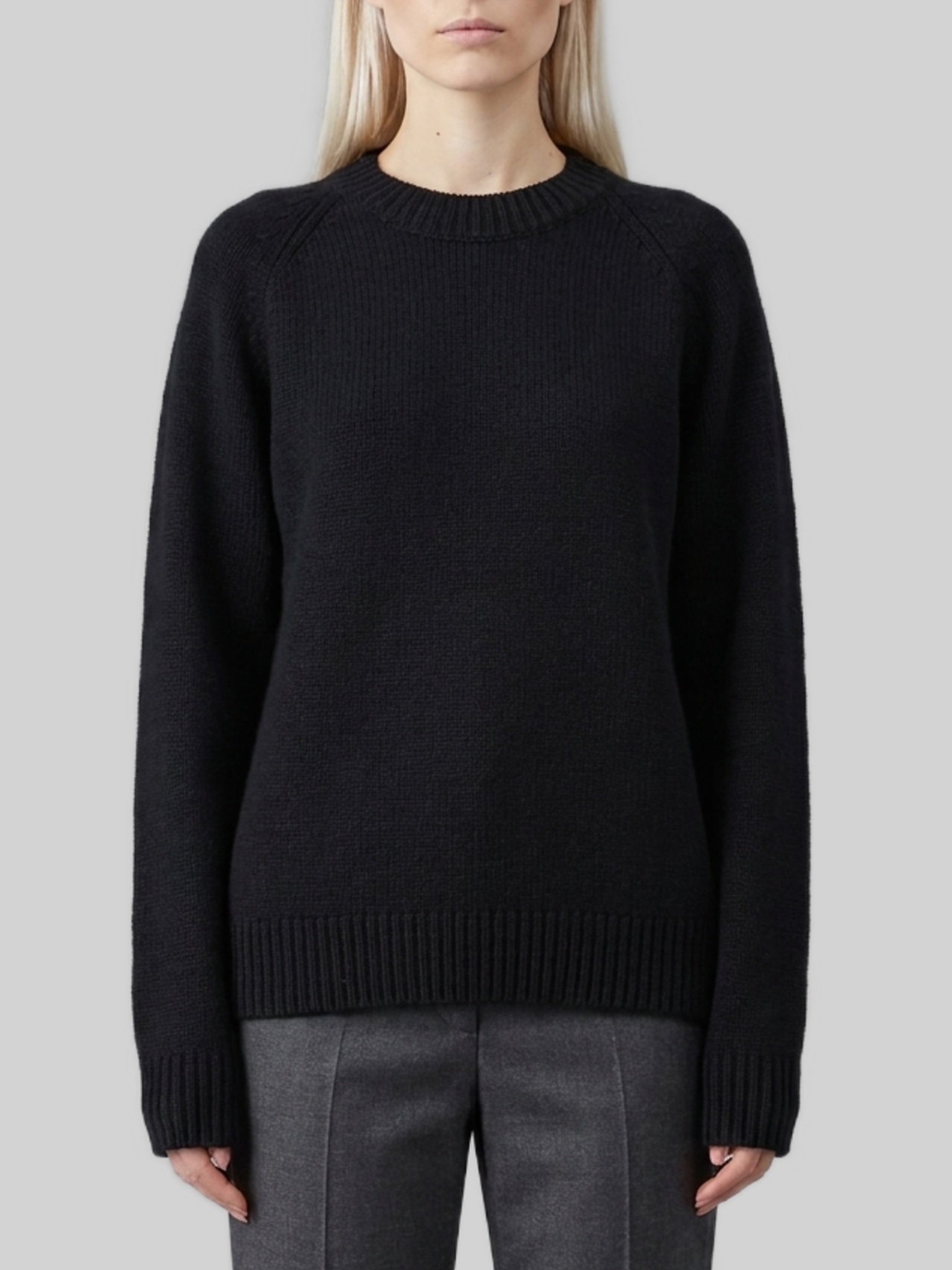 anine crawneck sweater