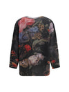 oversized cashmere cardigan